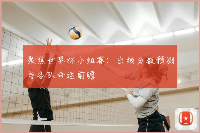 聚焦世界杯小组赛：出线分数预测与各队命运前瞻