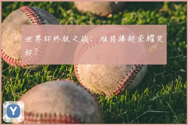世界杯终极之战：谁将捧起荣耀奖杯？