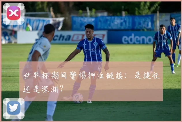世界杯期间警惕押注链接:是捷径还是深渊?
